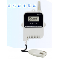 1 kanals Temperatur logger. Til Pt100 / Pt1000 - 2 og 3-tråds. Bluetooth med APP