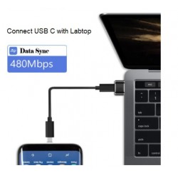 OTG Adapter USB 3.0 type A han til USB C Type C3.1 type C hun