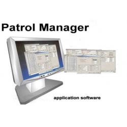 RFID håndholdt RFID læser 125kHz. Til runderingsvagter. Hukommelse til 14.000 læsninger med dato og tid