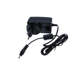 24VDC 0.5A netadapter med 3.5/1.3mm power Jackstik. 1.5 meter