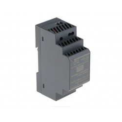 12VDC / 2A (24W) strømforsyning, 85 - 370VAC, DIN-montering MEAN WELL HDR-30-12