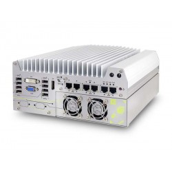 Embedded blæserløs PC gen 9 og Gen 8 med 4xCOM serielporte 2x Etnernet til DIN skinne montage