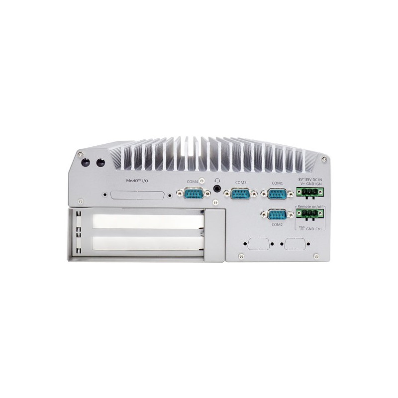 Embedded blæserløs PC gen 9 og Gen 8 med 4xCOM serielporte 2x Etnernet til DIN skinne montage