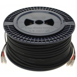 Armeret fiberkabel 150m, Multi Mode, SC-SC, OM3