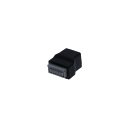 Adapter fra RJ45 hun til tryk-terminalblok. RJ45 hun til 8-pin