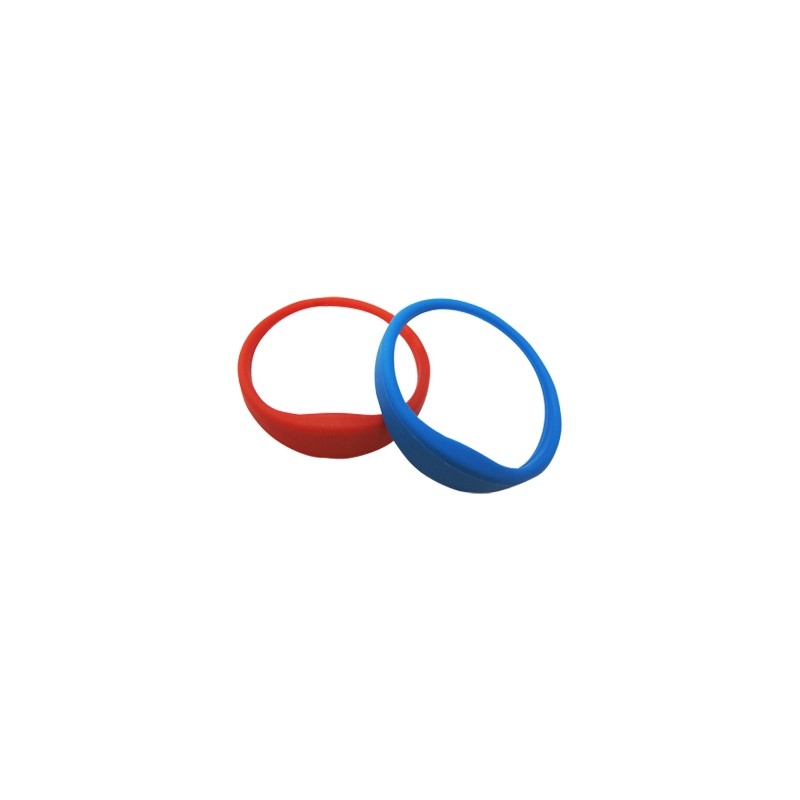 RFID TAG 125kHz EM, silikone armbånd blåt IP68