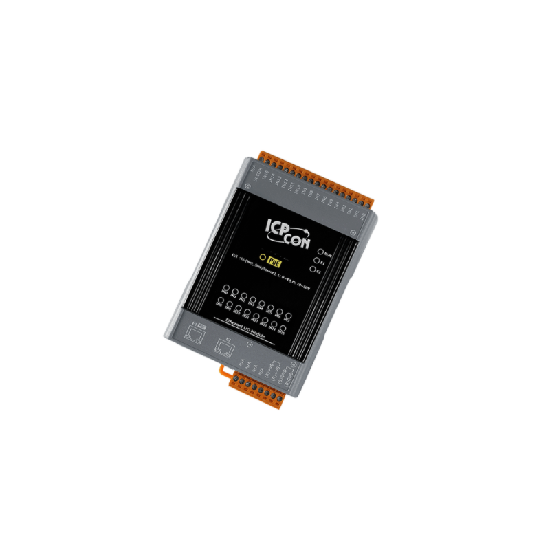 16 x Digital Indgange med Wet kontakt Modbus TCP/UDP