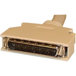 SCSI II bredt kabel. Mini DB50 han – Mini DB68 han, 1,5 meter