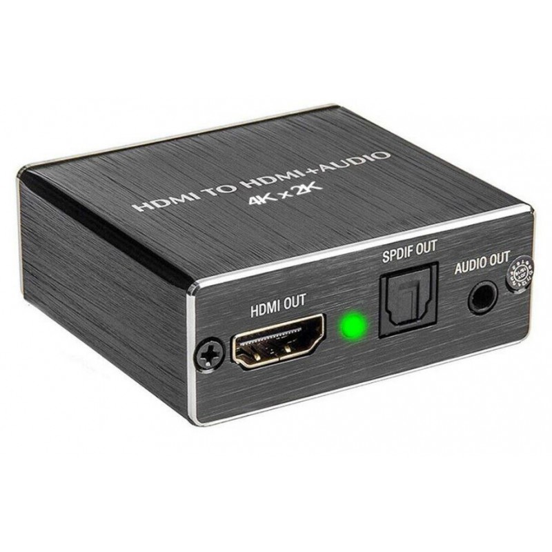 Total Juster jury HDMI Audio splitter [Audio Extractor] - HDMI Input ⇒ HDMI loop out