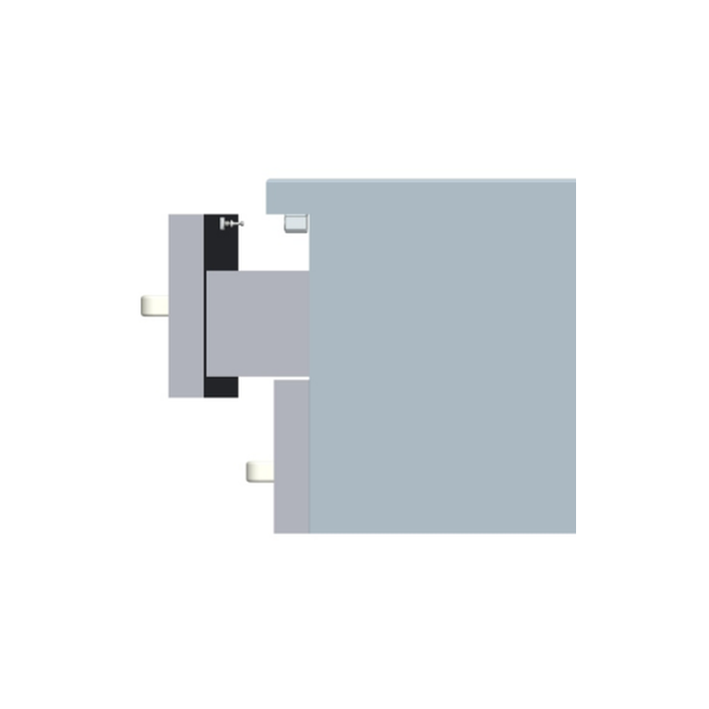 Electronic lock for mounting on cabinets and doors. Holding power of 150kg. Locked with excitement.