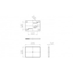 TWN4 SLIM Lille, kompakt RFID-læser, til flad montering, Mifare og 125kHz EM
