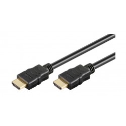 HDMI 2,0 - kabel - 4K opløsning - Ethernet - Sort - 0,5 meter