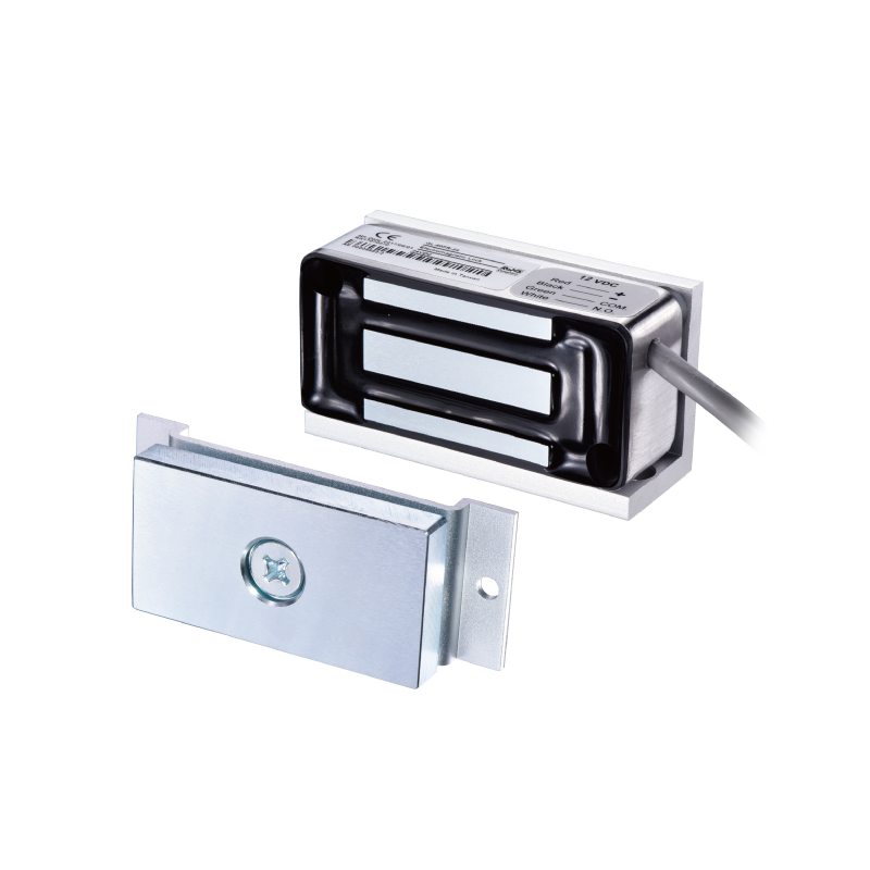 Electronic door magnet for cabinets, large and small cabinets, 36 kg holding power. Built-in closed sensor