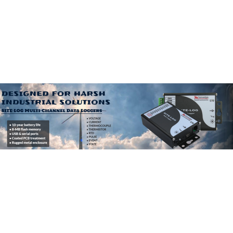 7-channel 4-20mA current data logger, speed 20ms to 12 hours, 16bit solution