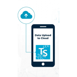 Trådløs Temperatur-datalogger, Bluetooth, -199°C til +1760°C, 16.000 målinger, Pt100/1000