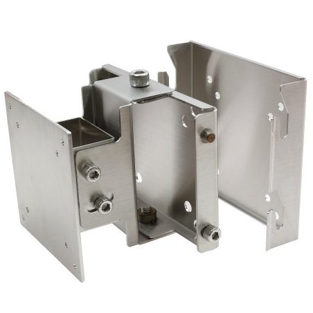 304L stainless steel wall mount for food processing, VESA MOUNT 75/100, TFT mount, panel pc mount