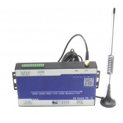 SMS GSM alarm  2 digitale indgange, 2 analoge indgange 2 digitale udgange  4G med APP til iOS og Android