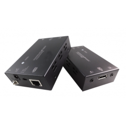 DisplayPort Extender 4K up to 100meter over CAT6A. DP Booster over PDS cable