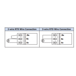 ICPDAS I-7015 er et modul til 6 x temperaturfølere 2-3 wire, Pt100, Pt1000, Ni120, Cu50/100/1000. RS485