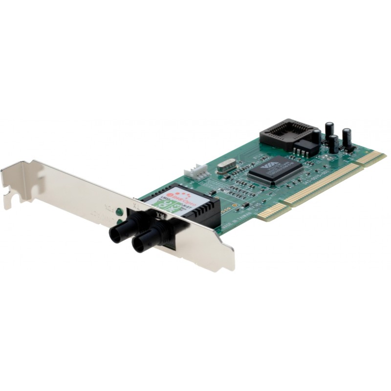 10Mbit PCI fiberkort, Single Mode fiber
