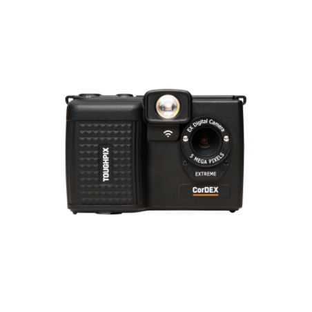 ATEX kamera 5MP håndholdt, Zone1/2. Ex IIC T4 Gb, Ex II 2G.