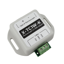 K-Thermo sensor box for 1-wire adapter. K-Temperature sensor is not included -200 - + 260 ° C. Adapter with 1-Wire Dallas Chip