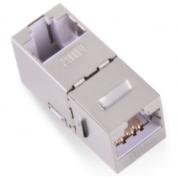 RJ45-kobling vinklet 90 grader hun-til-hun-stik Keystone