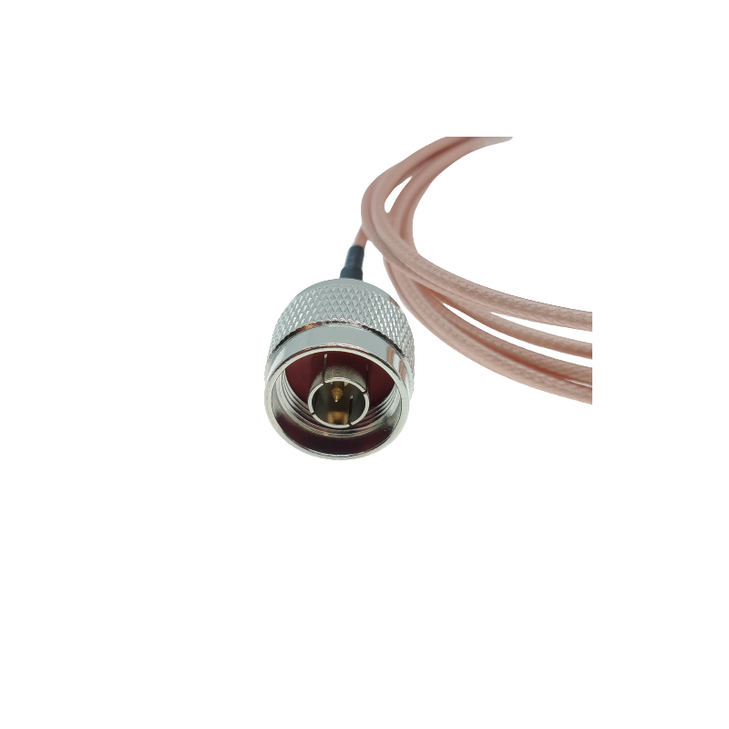 Konverteringskabel fra CRC9 til N. Coaxkabel til forbindelse af ekstern antenne.