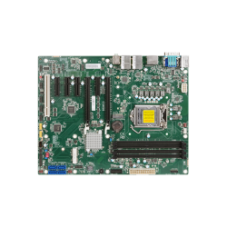 ATX industriel CPU bundkort med 2x PCIe x16, Triple Display , VGA, DP++, C246 Chipset