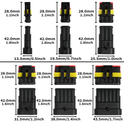 Waterproof connectors for automotive