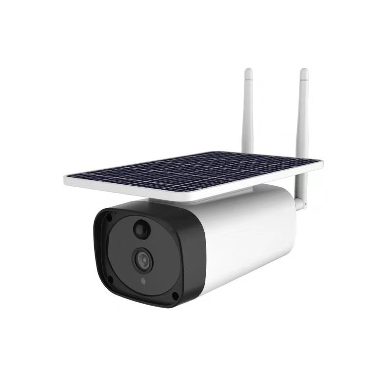 Solcelledrevet 2MP WiFi Bullet Camera med 10.400mAh batteri