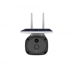 Solcelledrevet 2MP WiFi Bullet Camera med 10.400mAh batteri