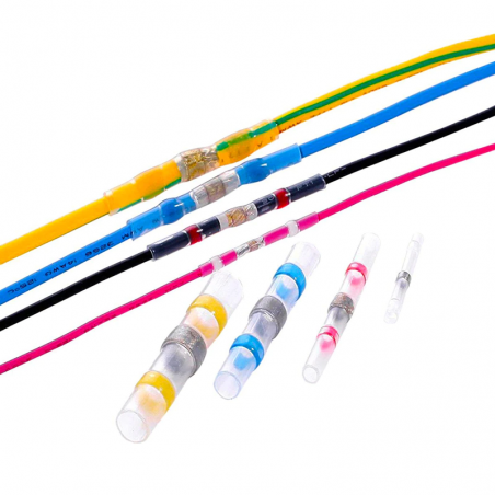 krympeflex med indbygget loddetin og lim