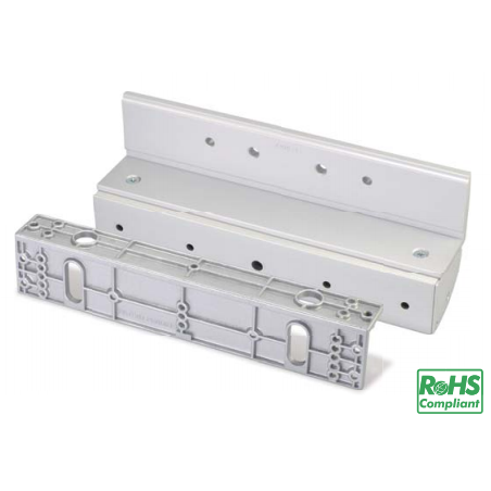 Z-vinkelbeslag til dørmagnet på indadgående dør