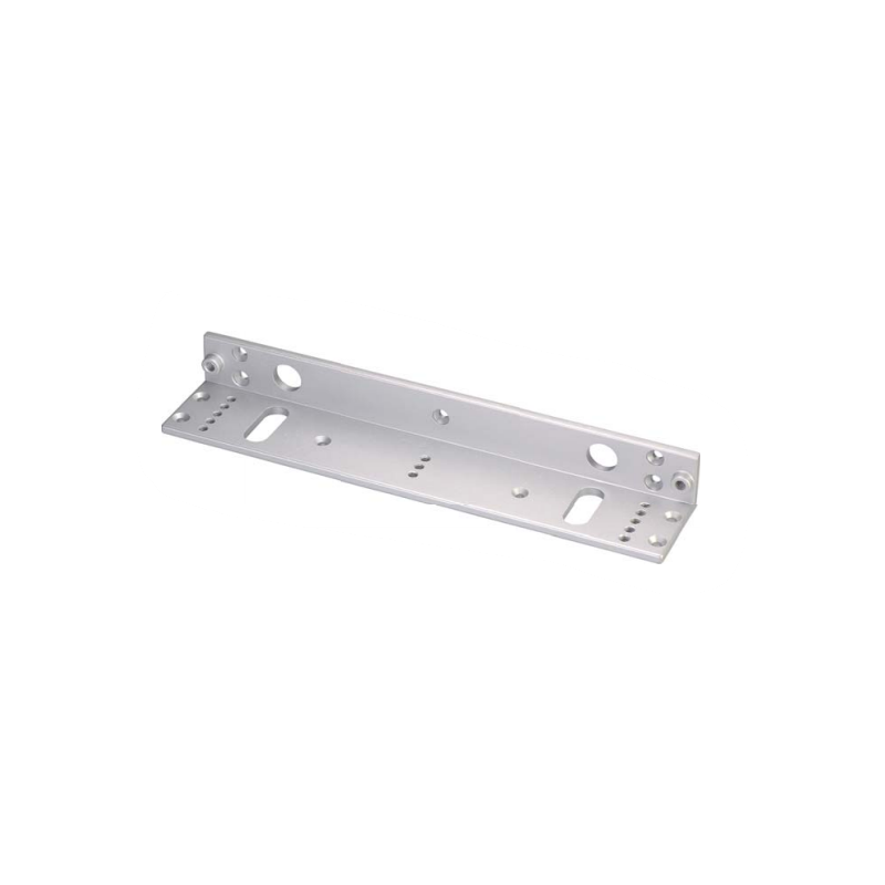 Vinkel-beslag til dørmagnet på udadgående dør