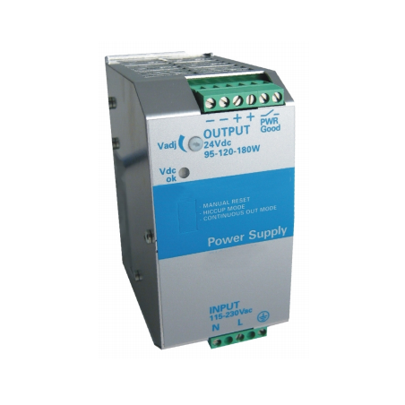 Voltage supply 230VAC for DC24V power supply DIN RAIL MOUNT