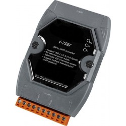 ICPDAS I-7567 er en USB til HART konverter. 1 HART port med valgfri 250 ohm terminering.