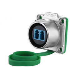 IP67 Waterproof chassis and panel fiber plugg with LC-LC