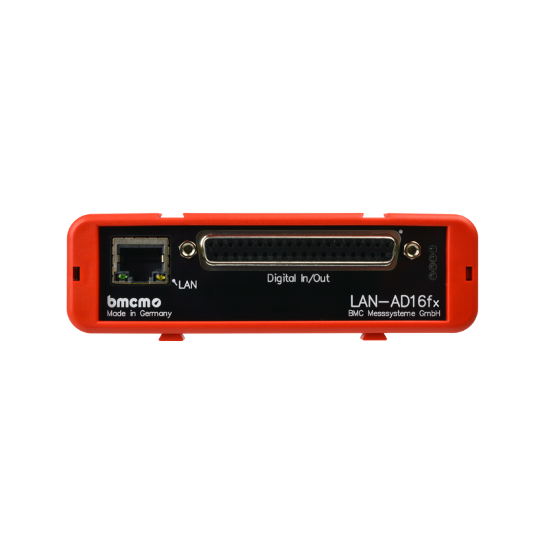 Målemodul til analog ind-/udgang 16 bit og 32 digitale ind- og udgange. PoE