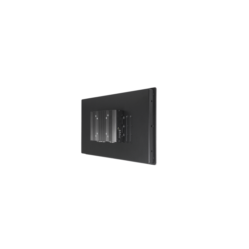 Industriel TFT skærm Vesa, Panel mount , RACK montage 24" TFT FULL HD 16:9, Capacitive touch, USB, RS232, VGA, DVI, DP