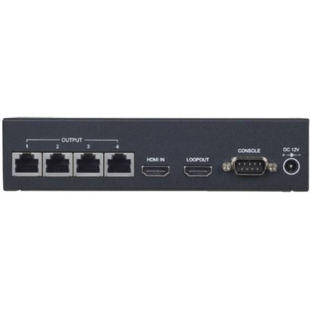 HD HDMI sender med 4 RJ45 udgange og 4 stk. modtagere. Op til 70 meter