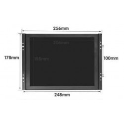 10.4” High Brightness, High nits, Sunlight Readable, LCD Monitor