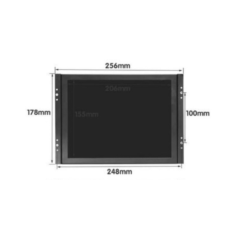 10.4” Høj Lysstyrke, Høje Nits, Sollys Læsbar, LCD skærm