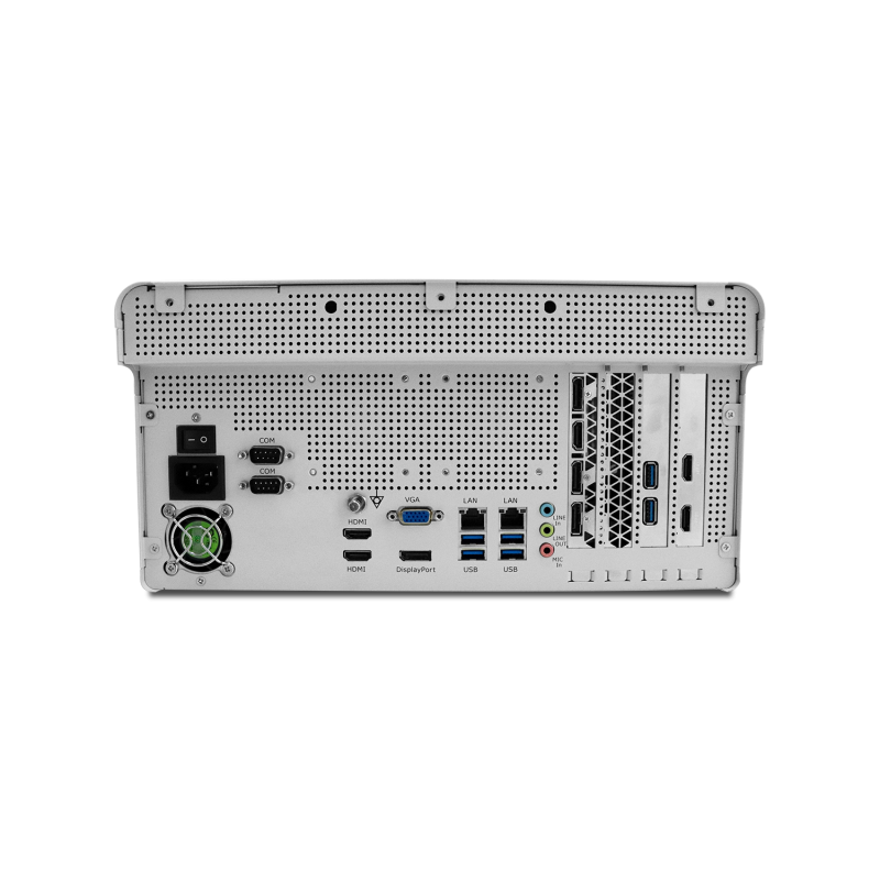 Kraftfuld industriel GPU computer med medico godkendelse