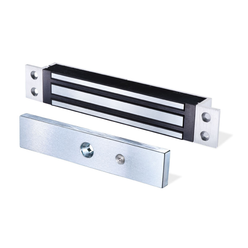 Electronic door magnet for 12/24VDC for embedding in frame. Up to 272kg