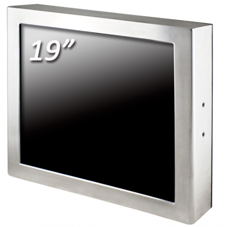 Rustfri stål 304 panel PC blæserløs i3,i5,i7 med touch, RS232, USB til windows 7/10