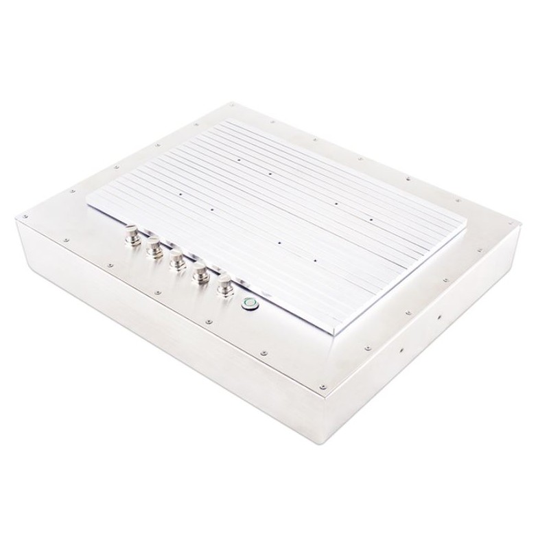 Rustfri stål 304 panel PC blæserløs i3,i5,i7 med touch, RS232, USB til windows 7/10