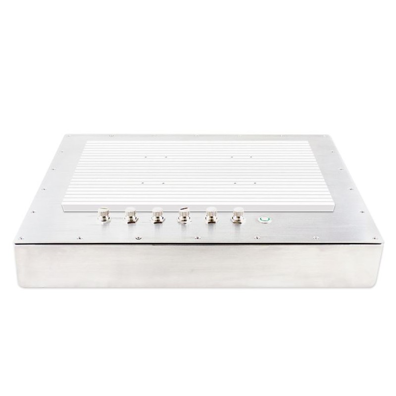 Rustfri stål 304 panel PC blæserløs i3,i5,i7 med touch, RS232, USB til windows 7/10