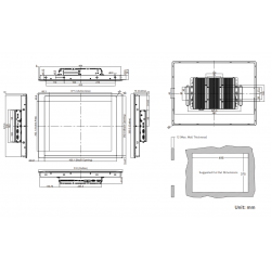 19" High Brightness Modulær Panel PC