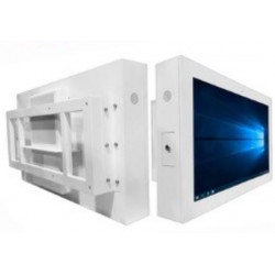 32" Udendørs Panel PC vandtæt Høgh nits 1500 til sollys med automatisk lyssensor